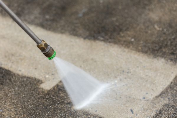 Garage Floor Power Washing in Santa Cruz