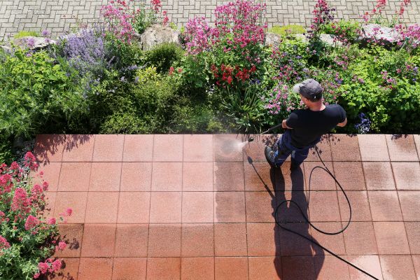Patio Power Washing in Santa Cruz