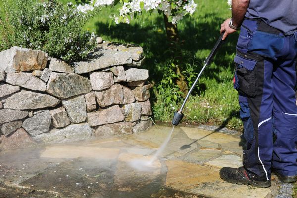 Stone Exterior Cleaning in Santa Cruz