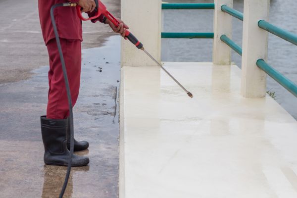 Industrial Concrete Cleaning in Santa Cruz