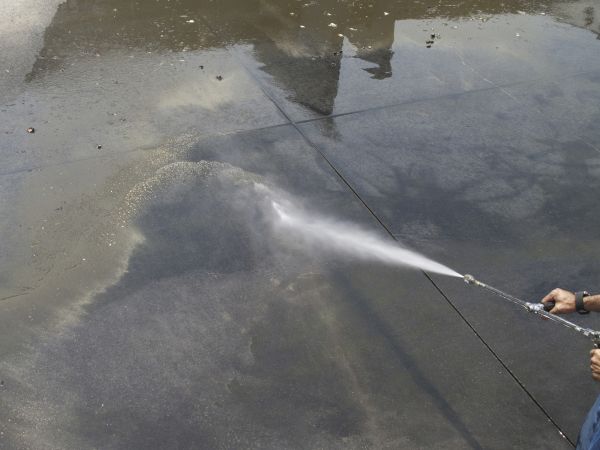 Exterior Floor Cleaning in Santa Cruz