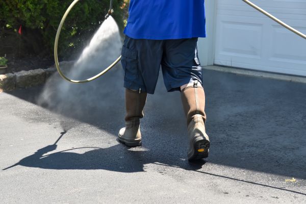 Asphalt Driveway Cleaning in Santa Cruz