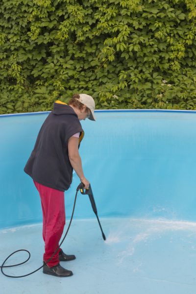 Pool Pressure Washing in Santa Cruz