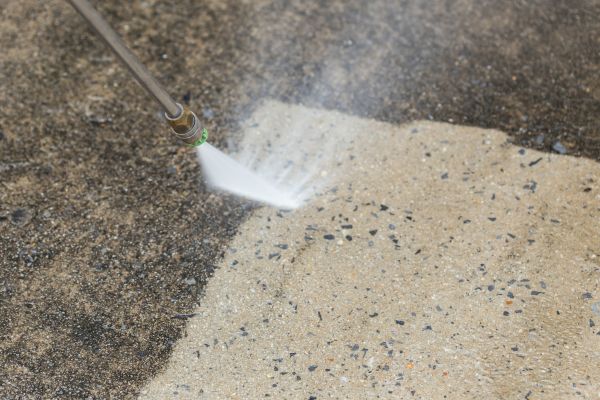Deck Concrete Cleaning in Santa Cruz
