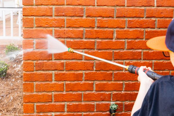Wall Pressure Washing in Santa Cruz
