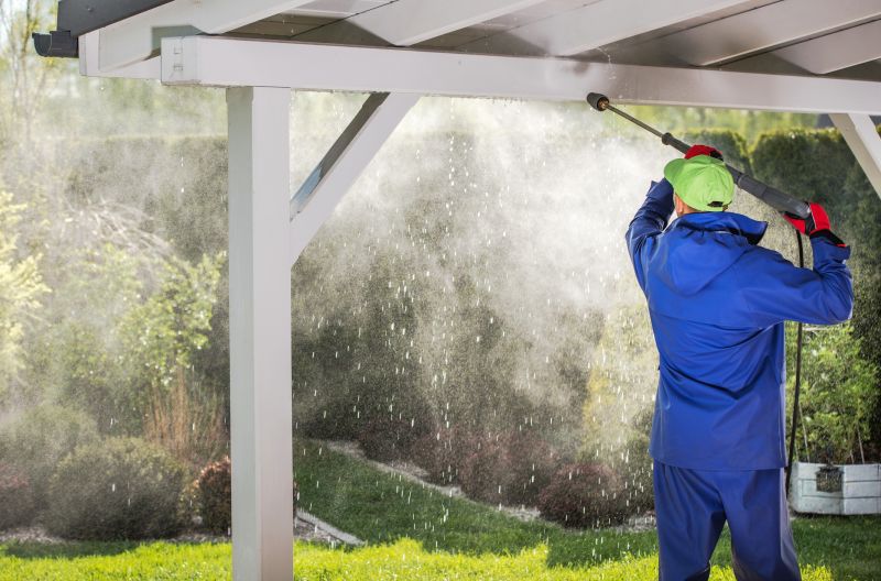 Carport Power Washing