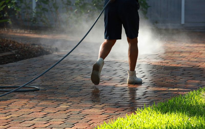 Concrete Driveway Cleaning