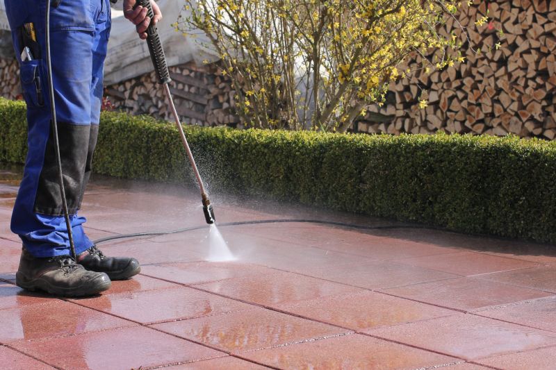 Concrete Patio Washing
